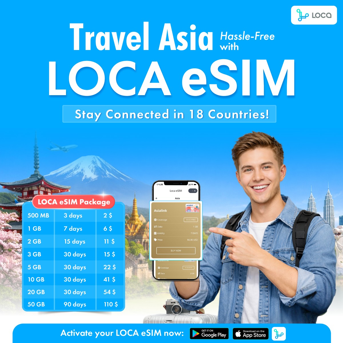 Stay connected in Laos and beyond